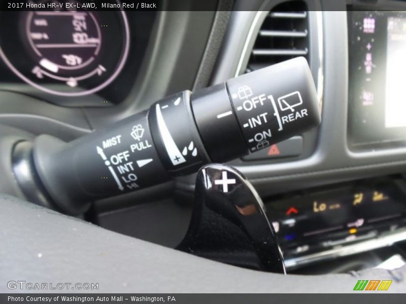 Milano Red / Black 2017 Honda HR-V EX-L AWD
