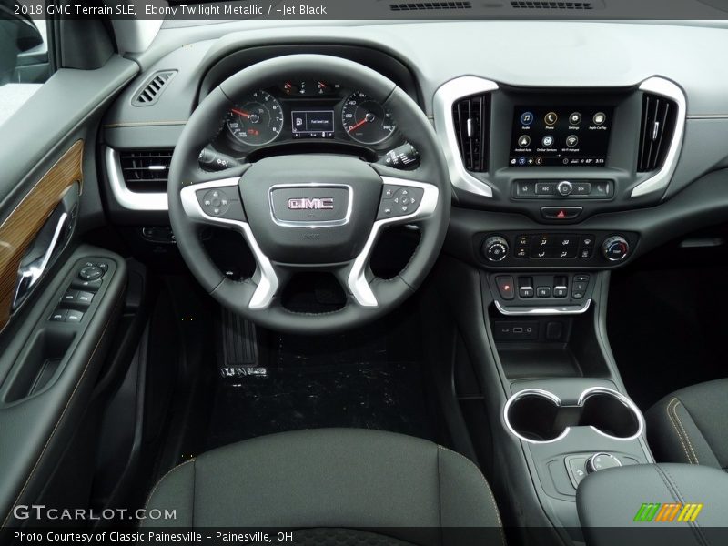Ebony Twilight Metallic / ­Jet Black 2018 GMC Terrain SLE