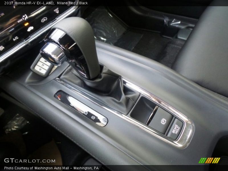 Milano Red / Black 2017 Honda HR-V EX-L AWD