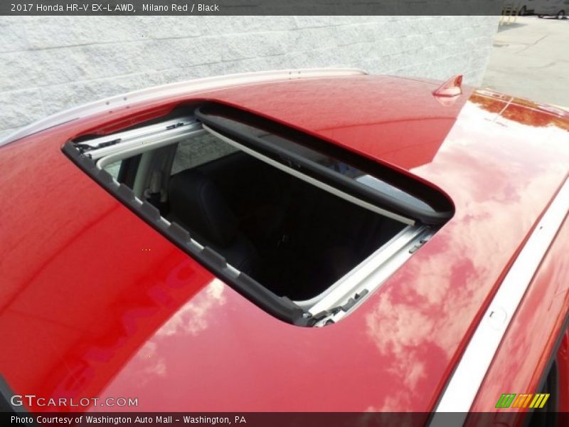 Milano Red / Black 2017 Honda HR-V EX-L AWD