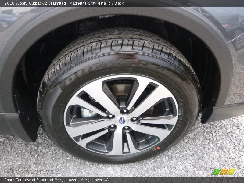 Magnetite Gray Metallic / Black 2018 Subaru Outback 2.5i Limited