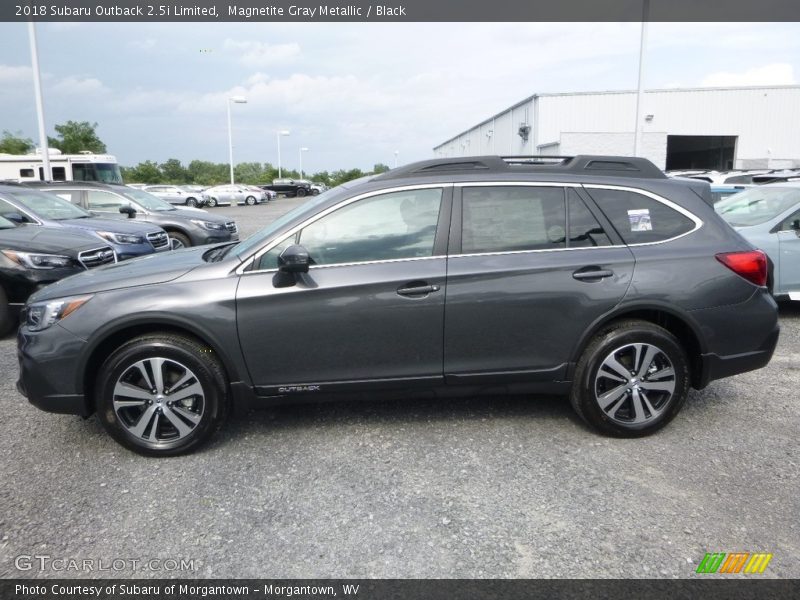 Magnetite Gray Metallic / Black 2018 Subaru Outback 2.5i Limited