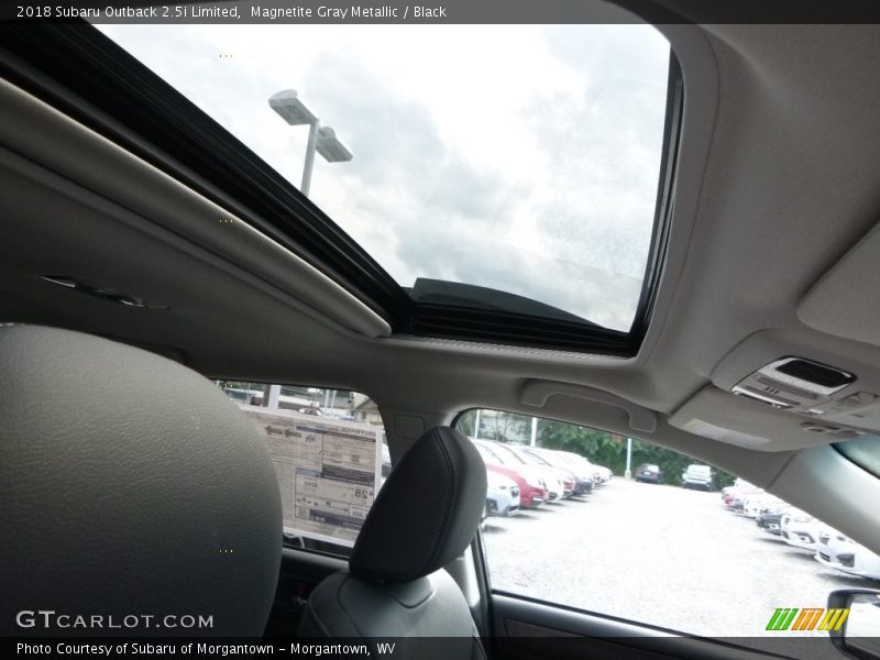 Magnetite Gray Metallic / Black 2018 Subaru Outback 2.5i Limited