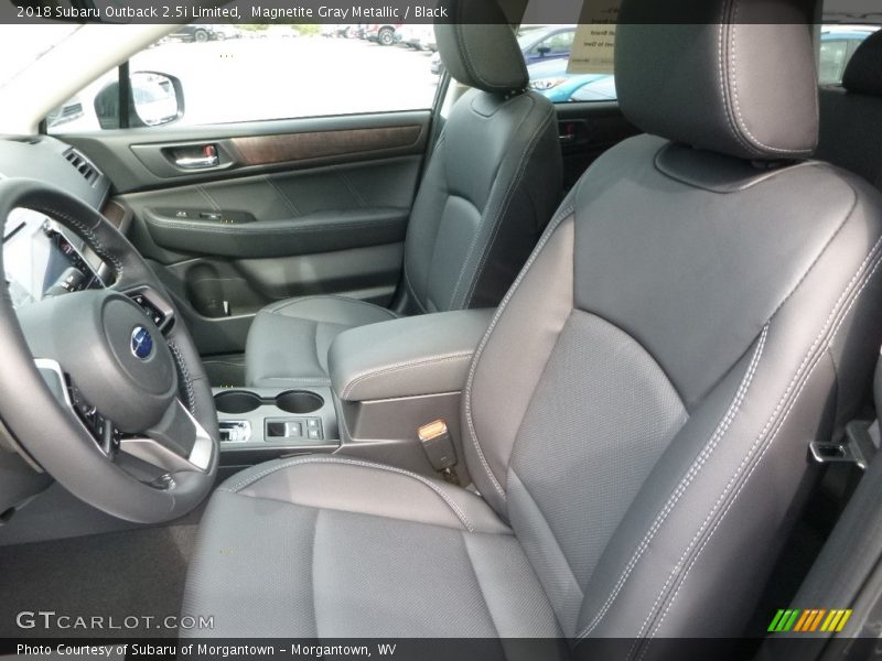Front Seat of 2018 Outback 2.5i Limited