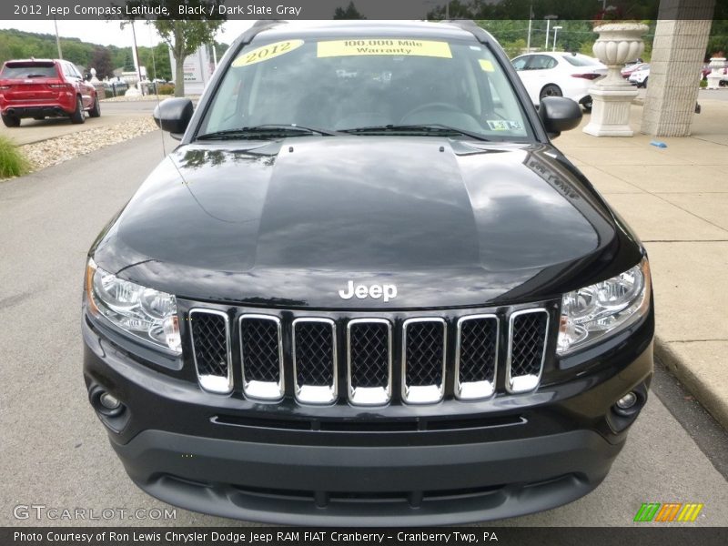 Black / Dark Slate Gray 2012 Jeep Compass Latitude