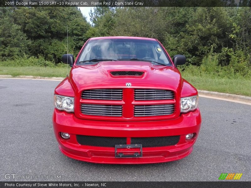Flame Red / Dark Slate Gray 2005 Dodge Ram 1500 SRT-10 Regular Cab