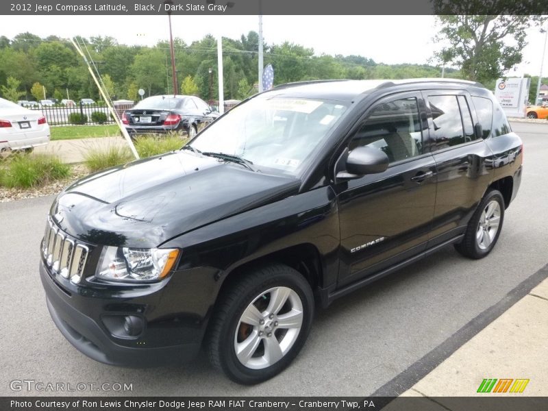 Black / Dark Slate Gray 2012 Jeep Compass Latitude