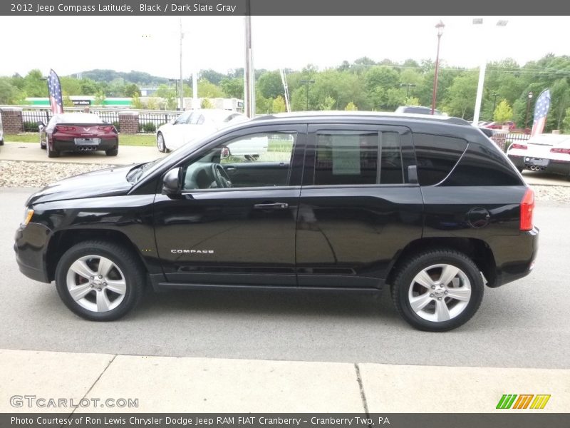 Black / Dark Slate Gray 2012 Jeep Compass Latitude
