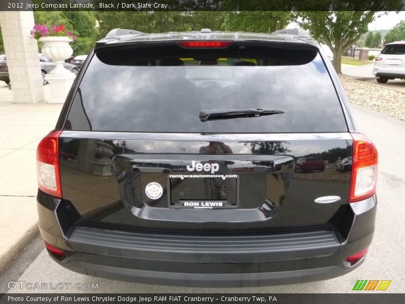 Black / Dark Slate Gray 2012 Jeep Compass Latitude