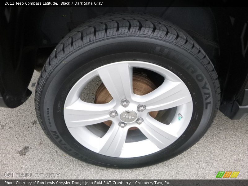 Black / Dark Slate Gray 2012 Jeep Compass Latitude