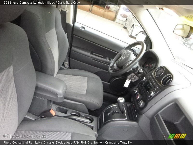Black / Dark Slate Gray 2012 Jeep Compass Latitude