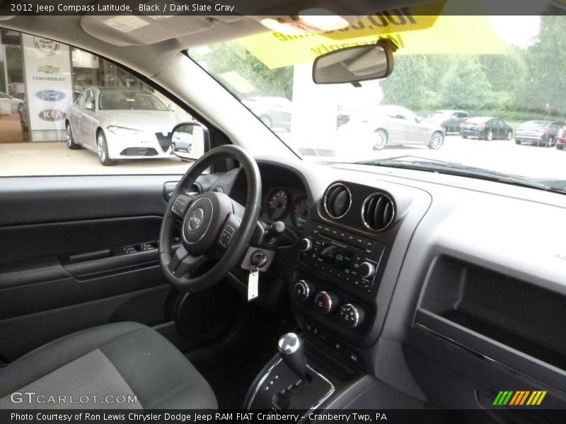 Black / Dark Slate Gray 2012 Jeep Compass Latitude
