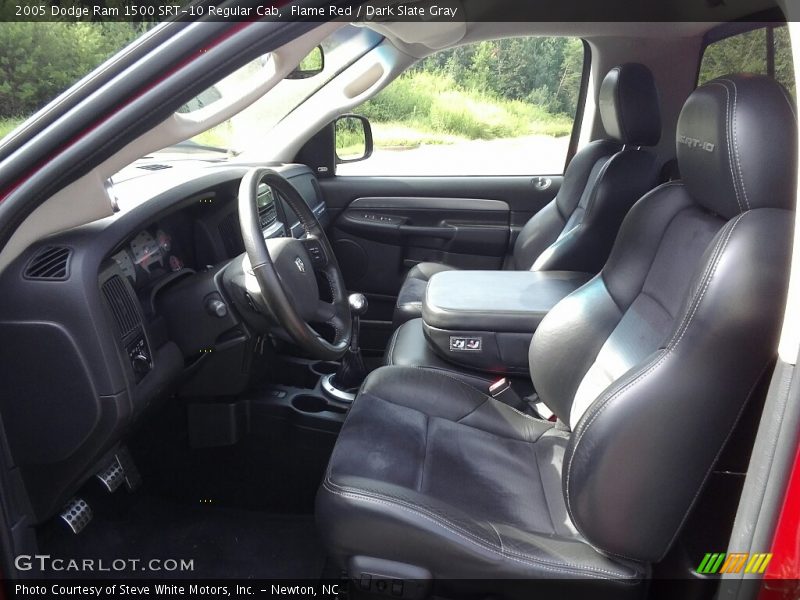 Front Seat of 2005 Ram 1500 SRT-10 Regular Cab