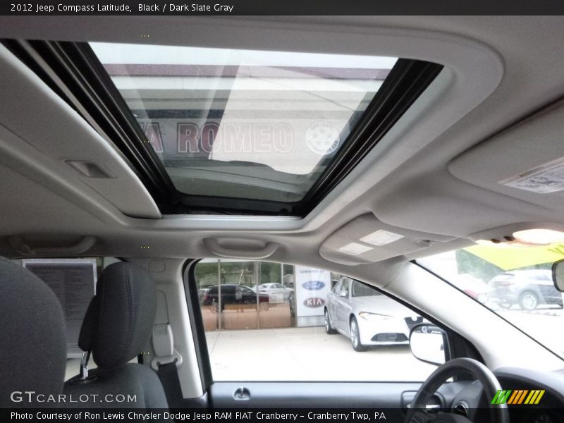 Black / Dark Slate Gray 2012 Jeep Compass Latitude
