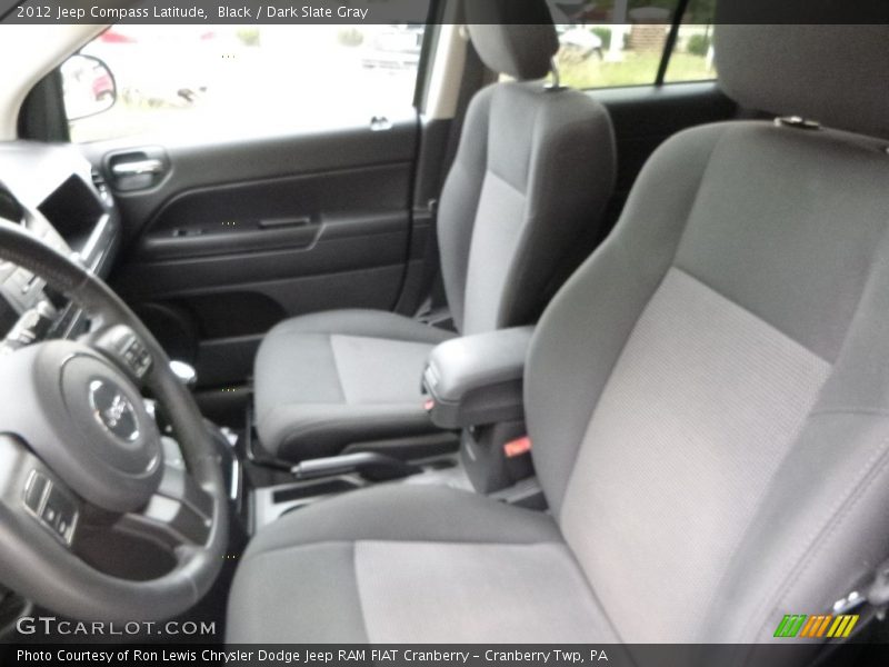 Black / Dark Slate Gray 2012 Jeep Compass Latitude
