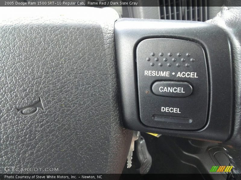 Controls of 2005 Ram 1500 SRT-10 Regular Cab