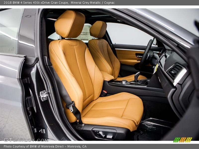  2018 4 Series 430i xDrive Gran Coupe Cognac Interior