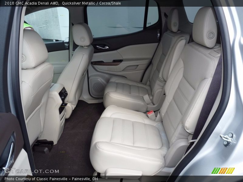 Rear Seat of 2018 Acadia Denali AWD