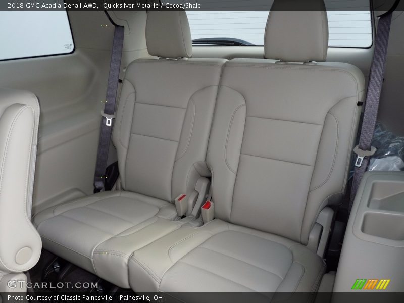 Rear Seat of 2018 Acadia Denali AWD