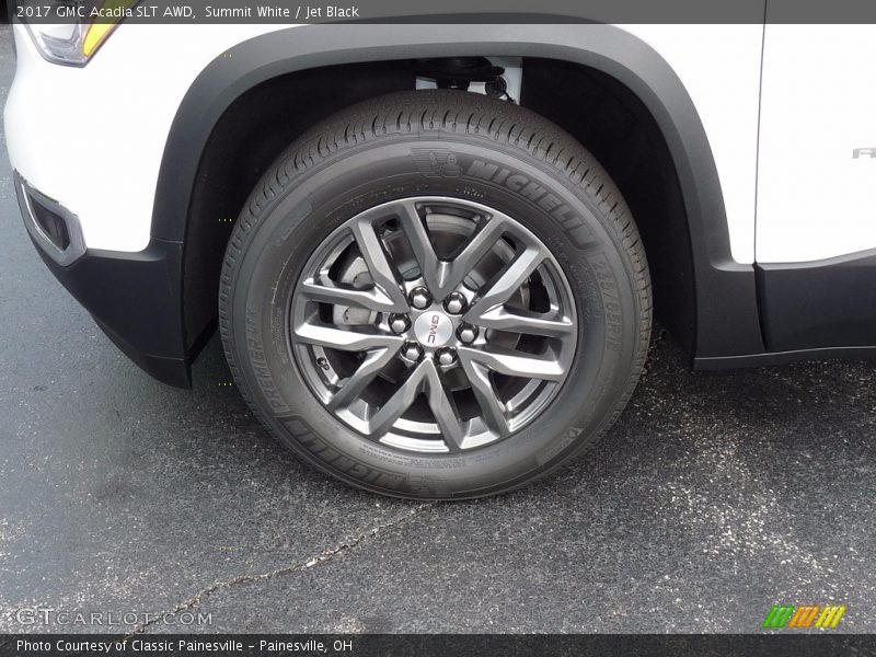 Summit White / Jet Black 2017 GMC Acadia SLT AWD