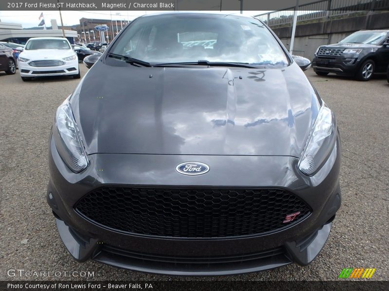 Magnetic / Charcoal Black 2017 Ford Fiesta ST Hatchback