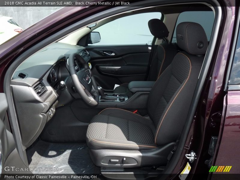 Black Cherry Metallic / Jet Black 2018 GMC Acadia All Terrain SLE AWD