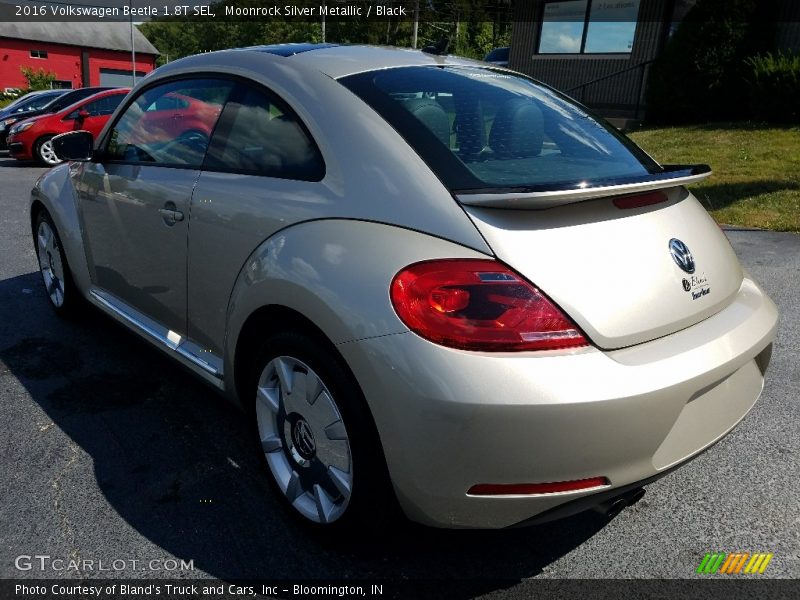 Moonrock Silver Metallic / Black 2016 Volkswagen Beetle 1.8T SEL