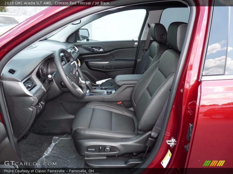 Crimson Red Tintcoat / Jet Black 2018 GMC Acadia SLT AWD