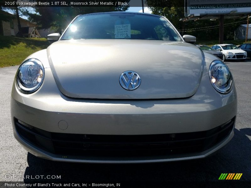 Moonrock Silver Metallic / Black 2016 Volkswagen Beetle 1.8T SEL