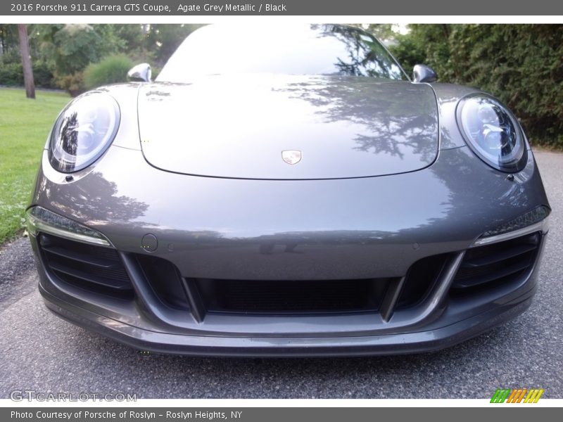 Agate Grey Metallic / Black 2016 Porsche 911 Carrera GTS Coupe