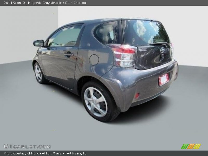 Magnetic Gray Metallic / Dark Charcoal 2014 Scion iQ