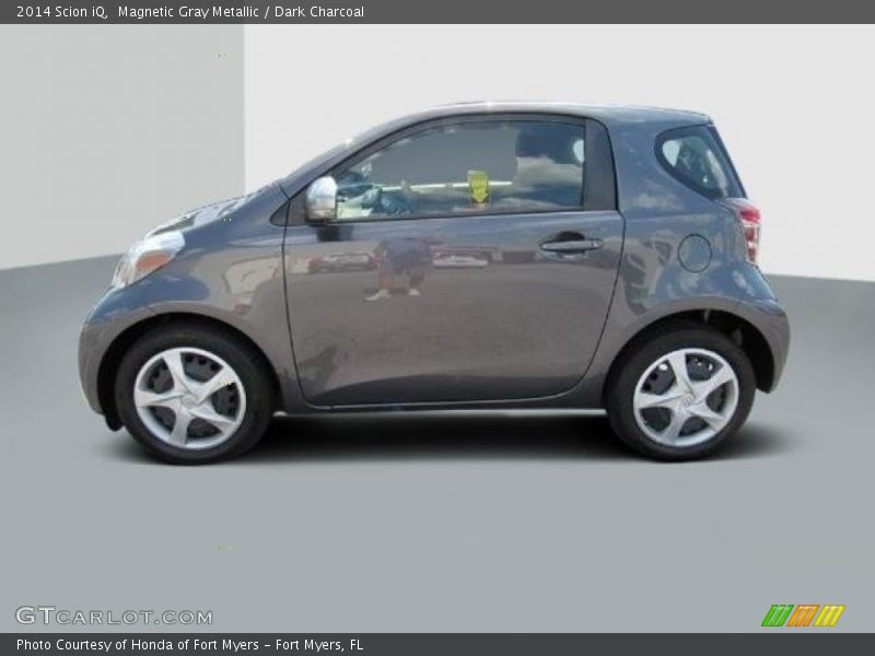Magnetic Gray Metallic / Dark Charcoal 2014 Scion iQ