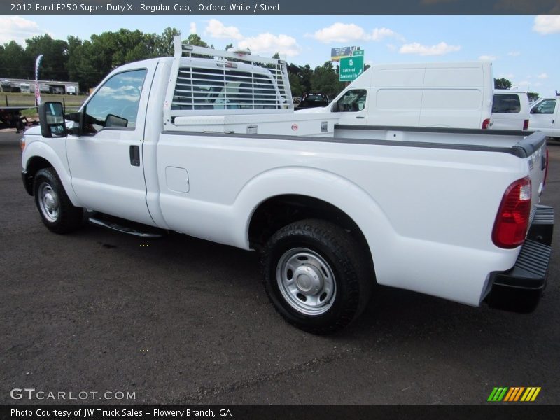 Oxford White / Steel 2012 Ford F250 Super Duty XL Regular Cab