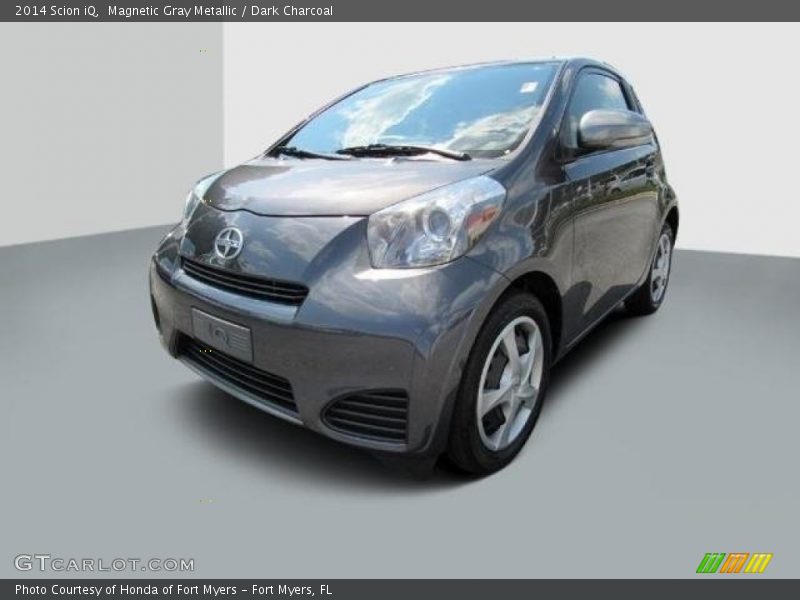 Magnetic Gray Metallic / Dark Charcoal 2014 Scion iQ