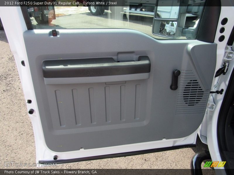 Oxford White / Steel 2012 Ford F250 Super Duty XL Regular Cab