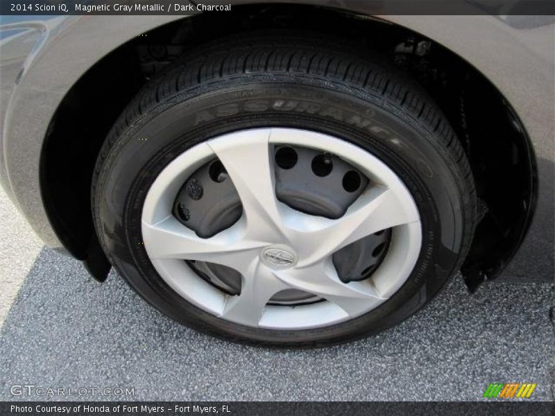 Magnetic Gray Metallic / Dark Charcoal 2014 Scion iQ