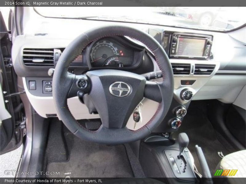 Magnetic Gray Metallic / Dark Charcoal 2014 Scion iQ