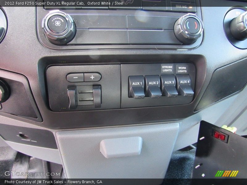 Oxford White / Steel 2012 Ford F250 Super Duty XL Regular Cab