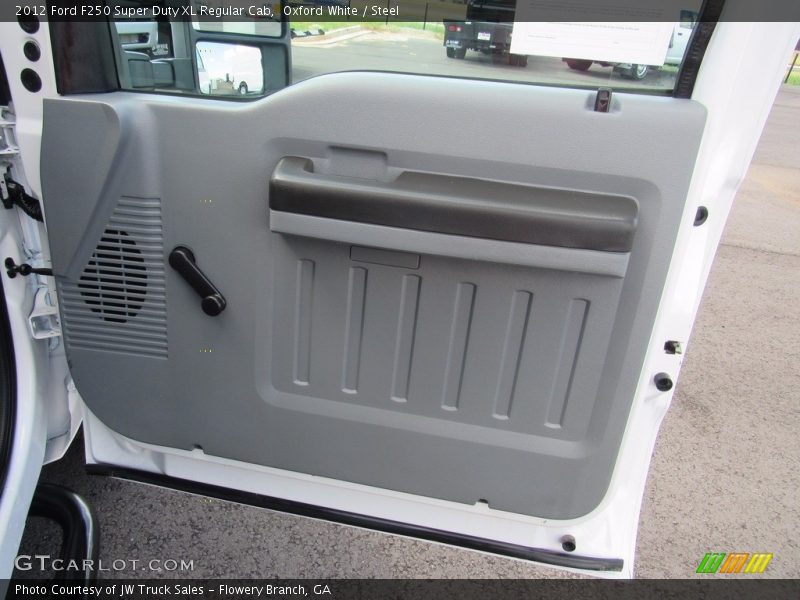 Oxford White / Steel 2012 Ford F250 Super Duty XL Regular Cab