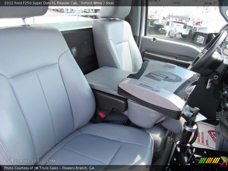 Oxford White / Steel 2012 Ford F250 Super Duty XL Regular Cab