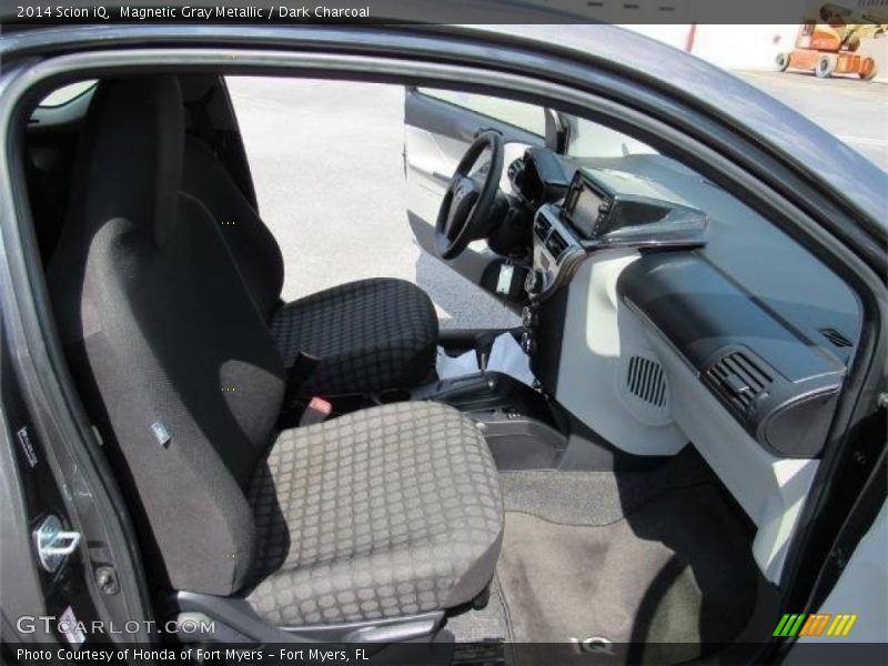 Magnetic Gray Metallic / Dark Charcoal 2014 Scion iQ