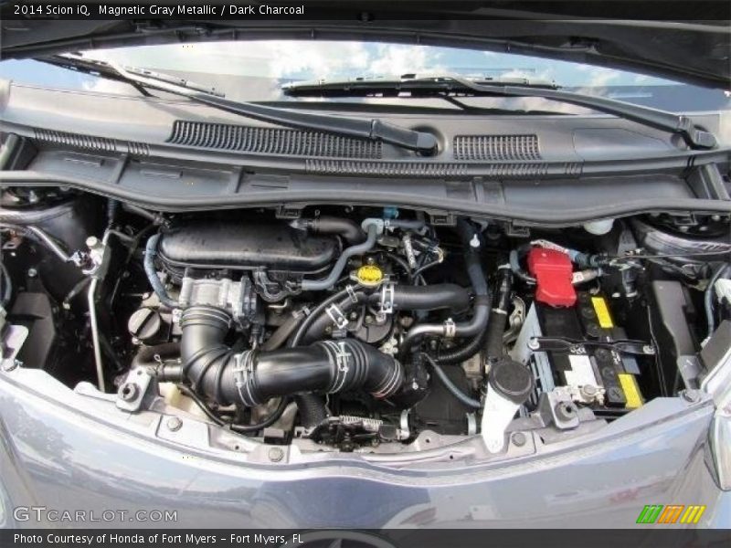 Magnetic Gray Metallic / Dark Charcoal 2014 Scion iQ