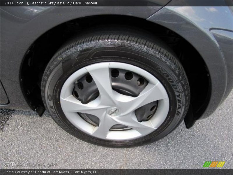 Magnetic Gray Metallic / Dark Charcoal 2014 Scion iQ