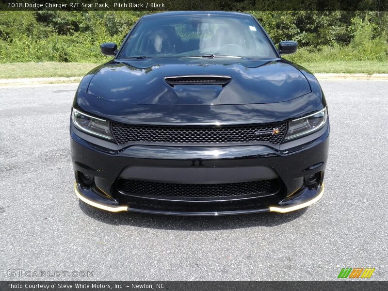 Pitch Black / Black 2018 Dodge Charger R/T Scat Pack