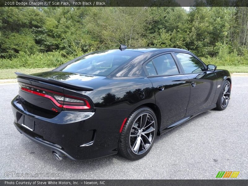 Pitch Black / Black 2018 Dodge Charger R/T Scat Pack