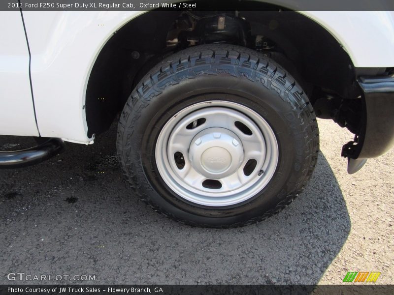 Oxford White / Steel 2012 Ford F250 Super Duty XL Regular Cab