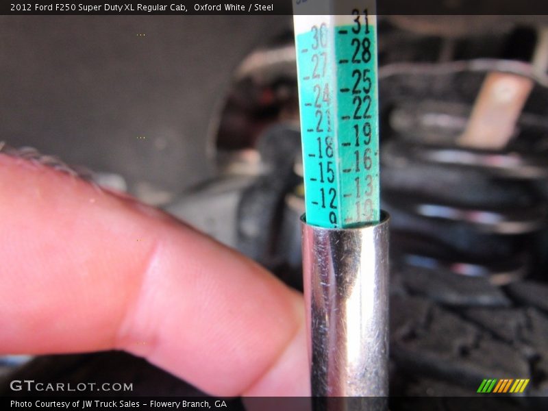 Oxford White / Steel 2012 Ford F250 Super Duty XL Regular Cab