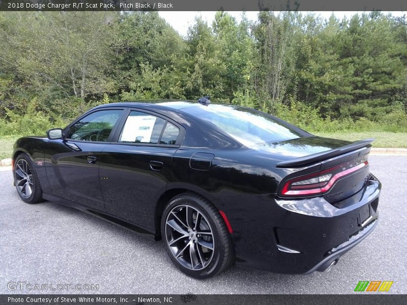 Pitch Black / Black 2018 Dodge Charger R/T Scat Pack