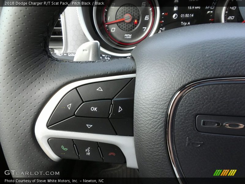 Pitch Black / Black 2018 Dodge Charger R/T Scat Pack