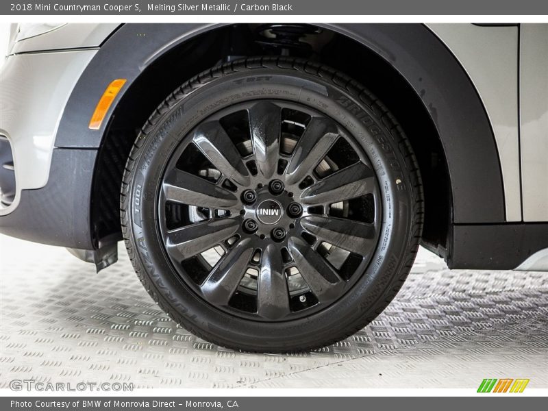 Melting Silver Metallic / Carbon Black 2018 Mini Countryman Cooper S